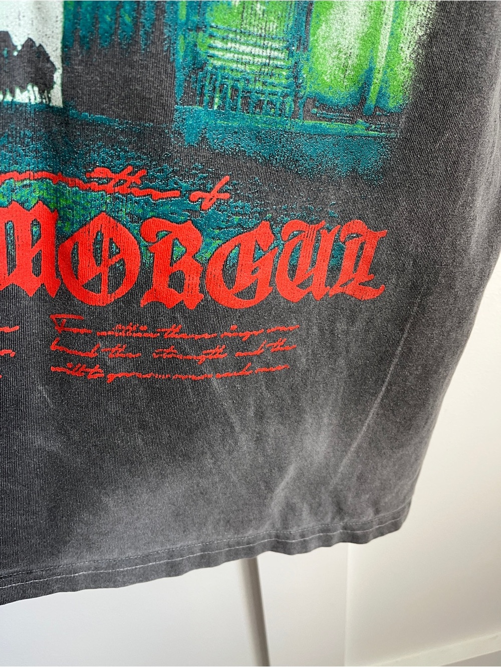 LOTR American Thrift Nazgûl Mordor Graphic Tee Men’s XL Heavyweight - Picture 7 of 7